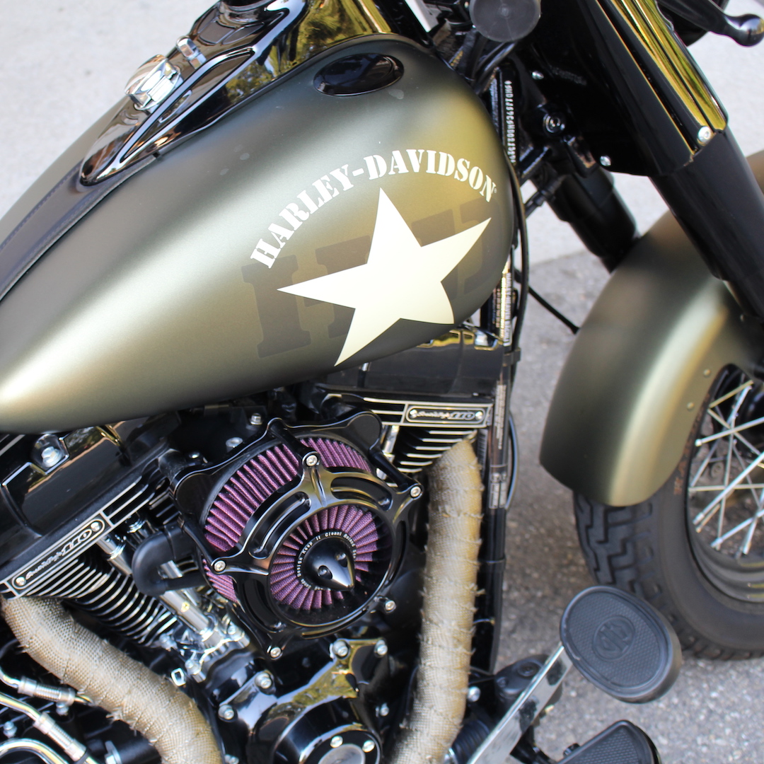 Harley Davidson motorbikes