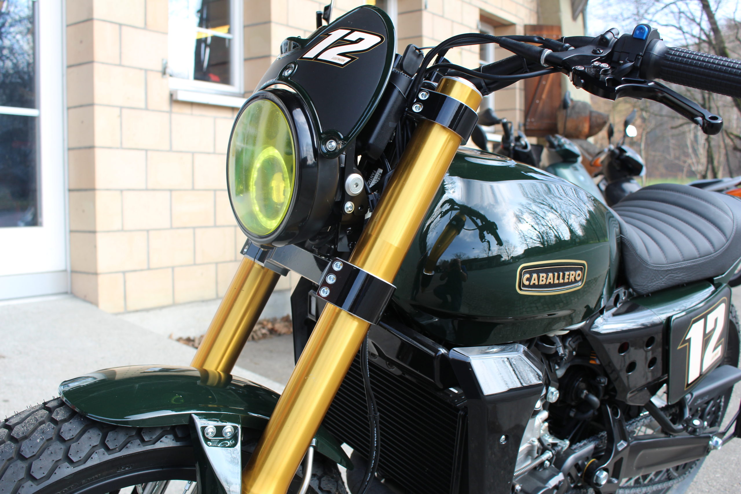 Fantic Caballero 500 Flat Track Custom by Track & Street Corner