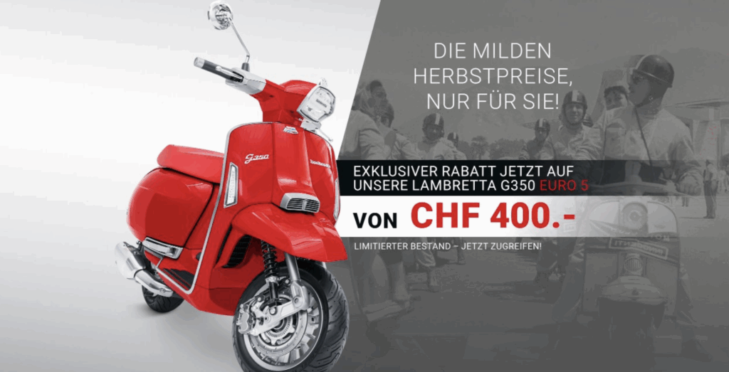 Lambretta TSC Promo Herbst 2025